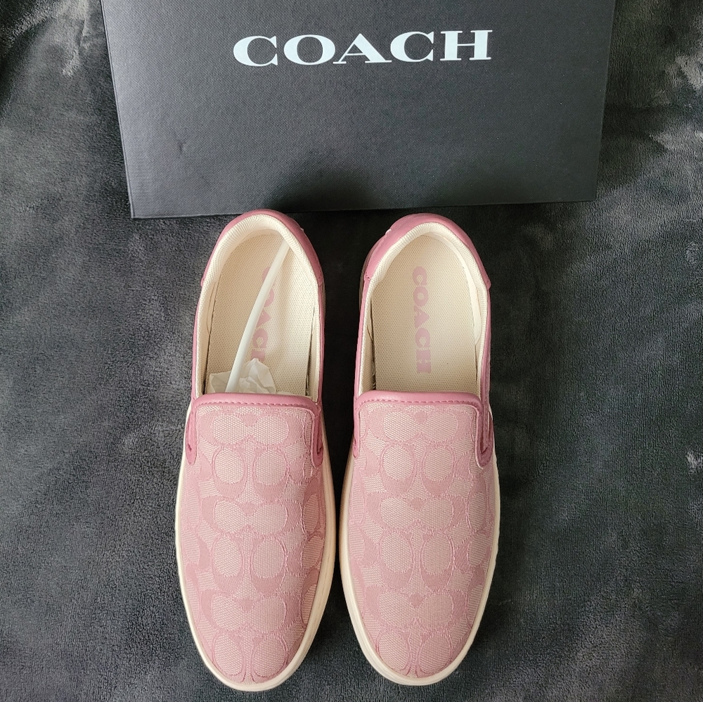 SOLD! Pink Coach shoes 😍